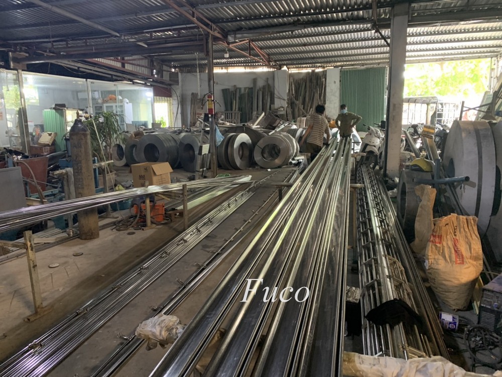 Cửa cuốn siêu trường INOX St100 dầy 1.2mm