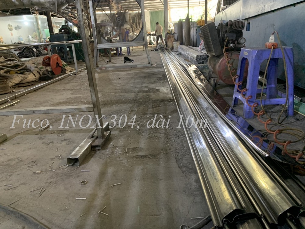 Cửa cuốn siêu trường INOX St100 dầy 1.2mm