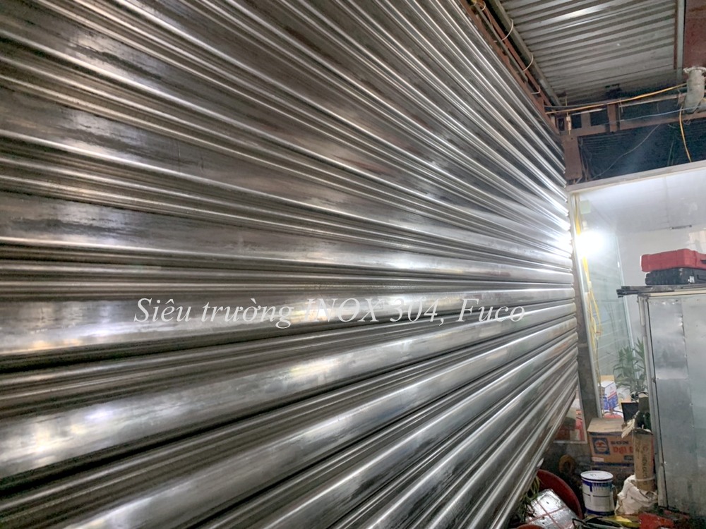Cửa cuốn siêu trường INOX St100 dầy 1.2mm
