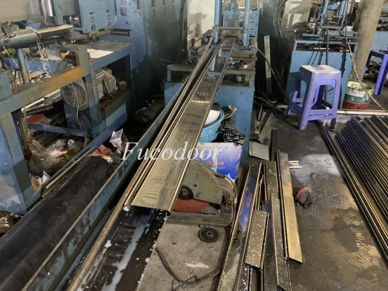 Cửa cuốn INOX 304 bản phẳng, Korea