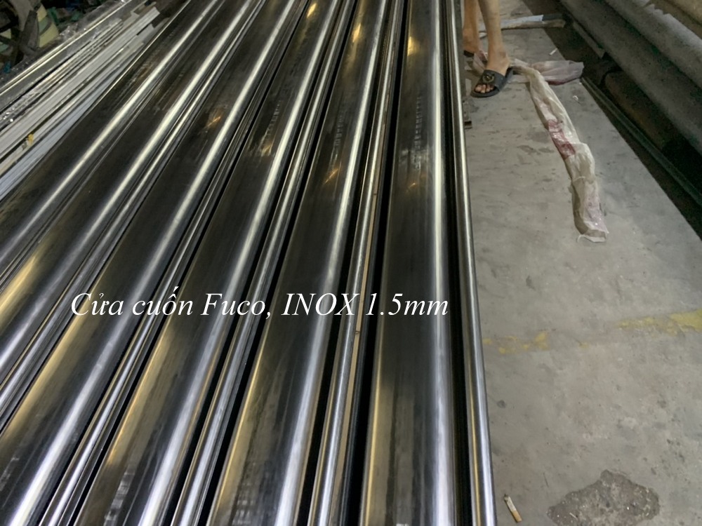 Cửa cuốn siêu trường INOX độ dầy 1.6ly