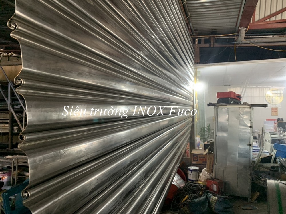 Giá Cửa cuốn siêu trường INOX năm 2021 