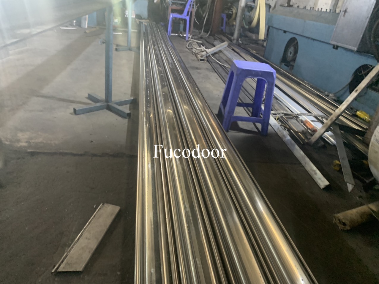 Cửa cuốn siêu trường INOX độ dầy 1.6ly