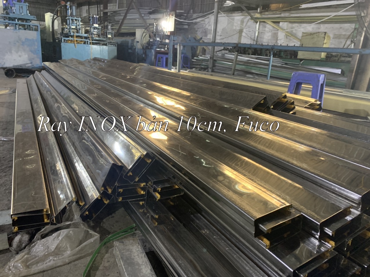 Cửa cuốn siêu trường INOX độ dầy 1.2ly