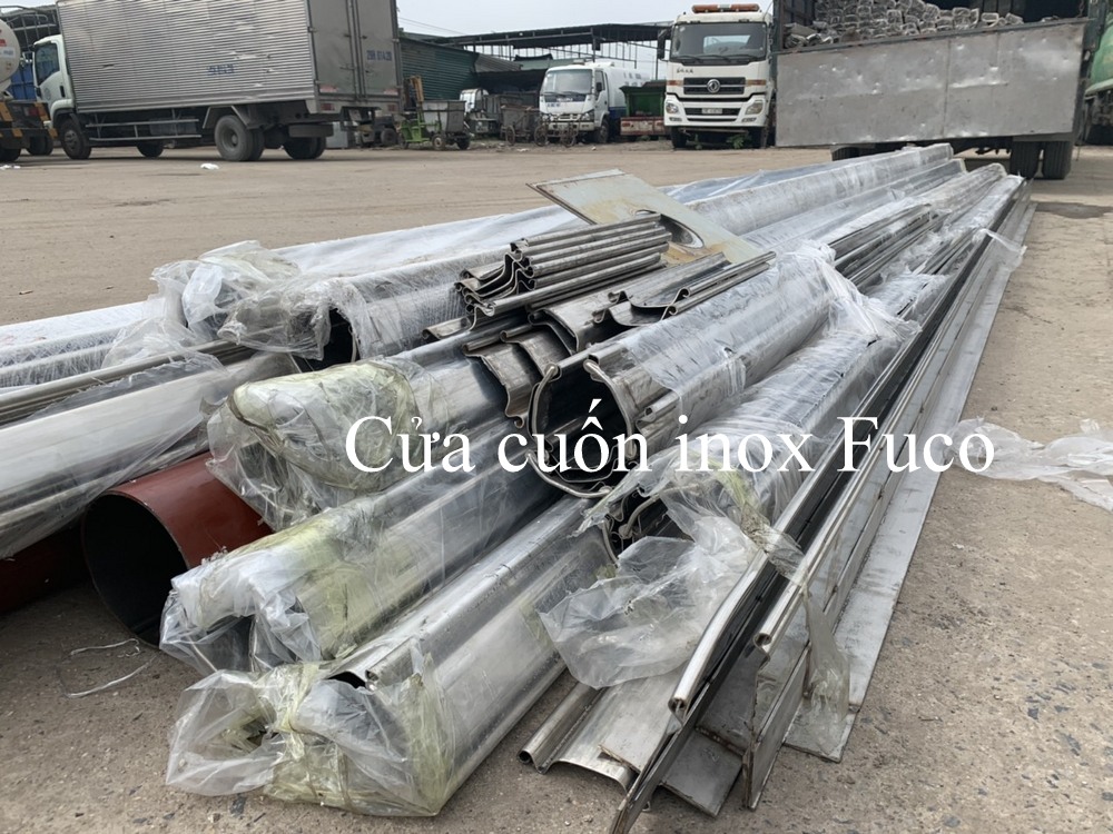 Báo giá cửa cuốn Siêu Trường , Cửa cuốn siêu trường INOX độ dầy 1.2ly