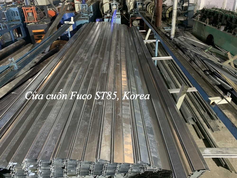 cửa cuốn thép st85, fuco, korea