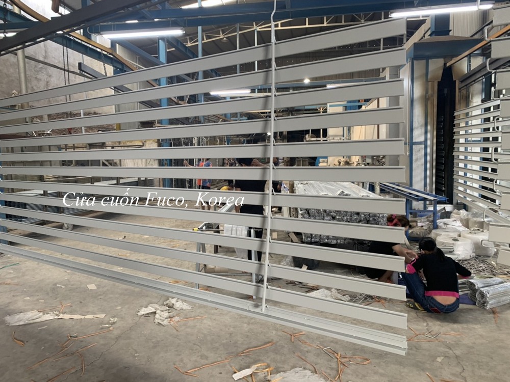 Cửa cuốn chống cháy, ngăn cháy nhà xưởng