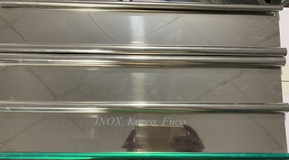 Cửa cuốn INOX 304 bản phẳng, Korea