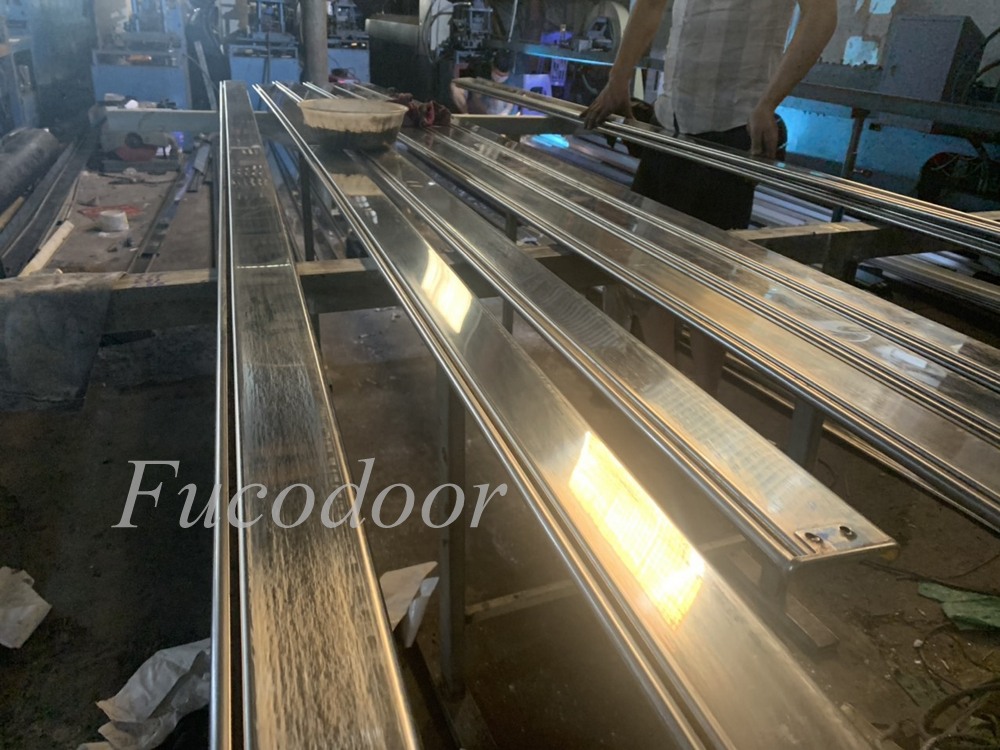 Cửa cuốn INOX 304 bản phẳng, Korea