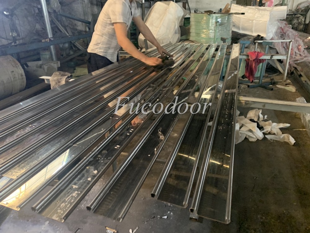 Cửa cuốn INOX 304 bản phẳng, Korea