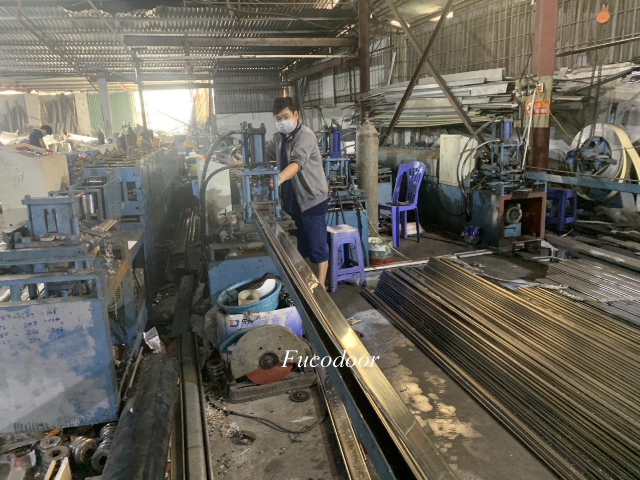 Cửa cuốn siêu trường ST85, cửa cuốn siêu trường Korea