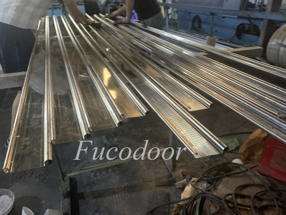 Cửa cuốn INOX 304 bản phẳng, Korea