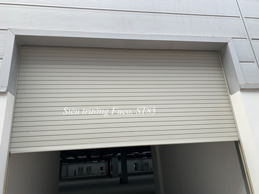 Cửa cuốn đài loan, cửa cuốn nhà xưởng, cửa cuốn thép mạ màu dầy 0,5dem đến 1ly, cửa cuốn cho nhà xưởng đài loan