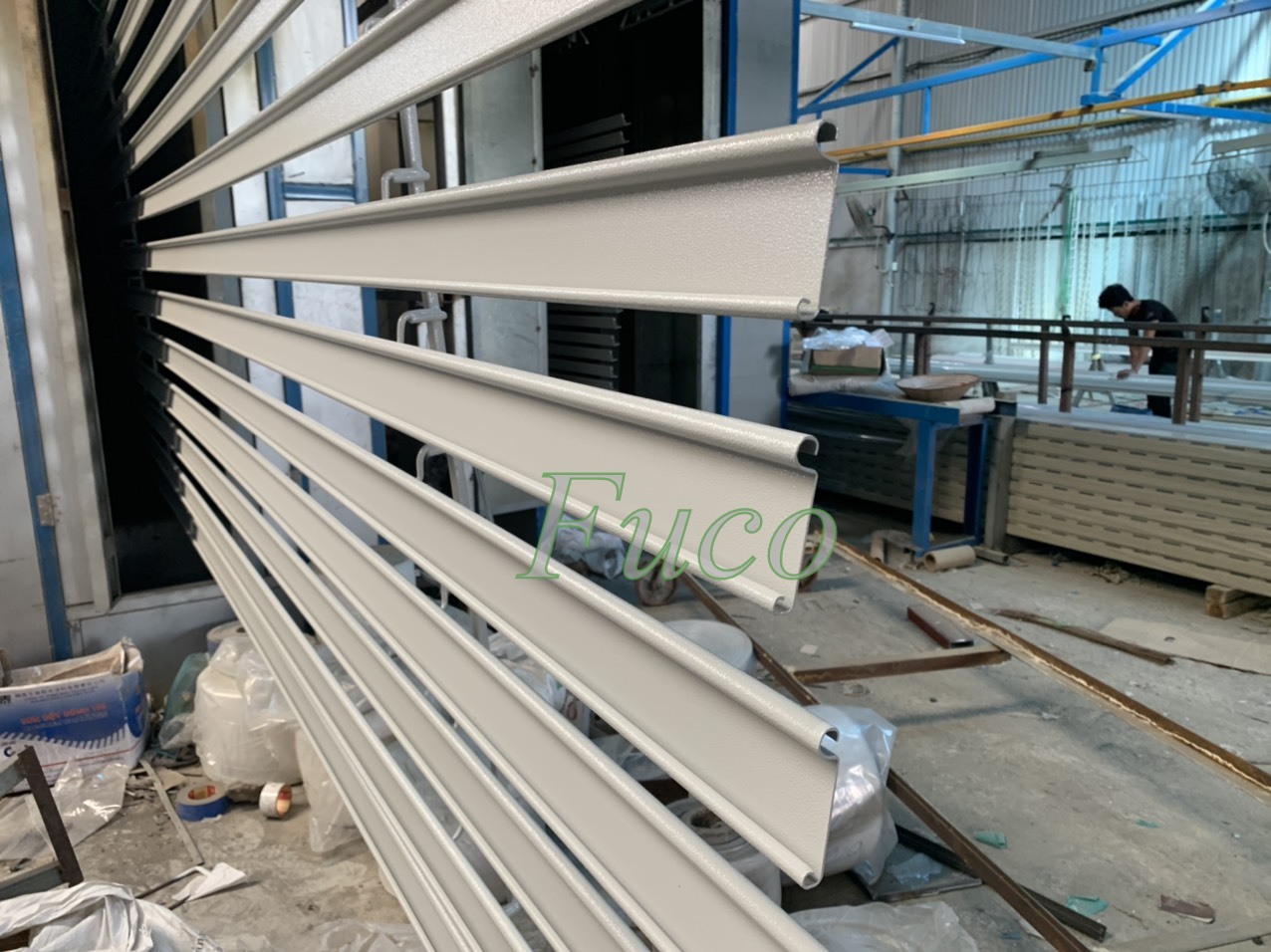 Giá thay lá cửa cuốn thép, Báo giá cửa cuốn siêu trường nhà xưởng