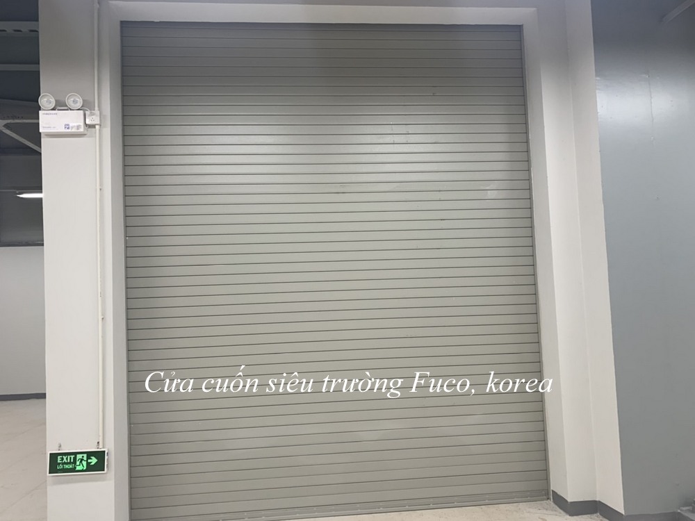 Báo giá cửa cuốn nhà xưởng, cửa cuốn siêu trường
