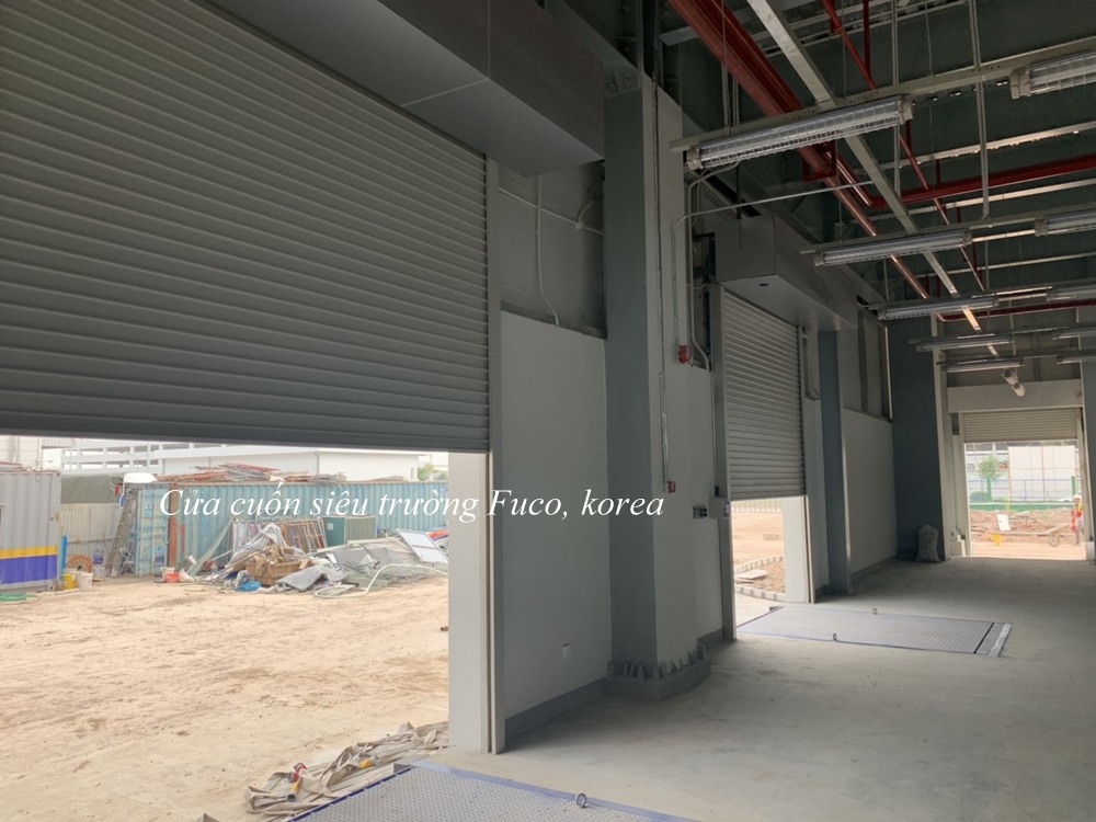 Cửa cuốn đài loan, cửa cuốn nhà xưởng, cửa cuốn thép 