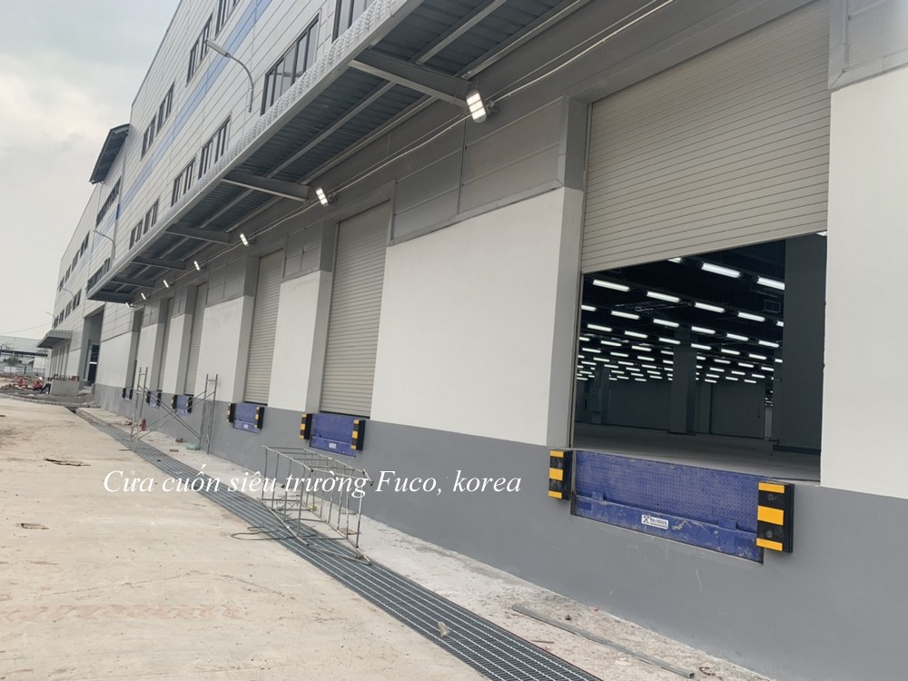 Cửa cuốn đài loan, cửa cuốn nhà xưởng, cửa cuốn thép 