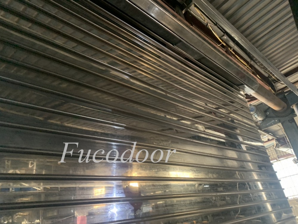Báo giá cửa cuốn siêu trường inox korea