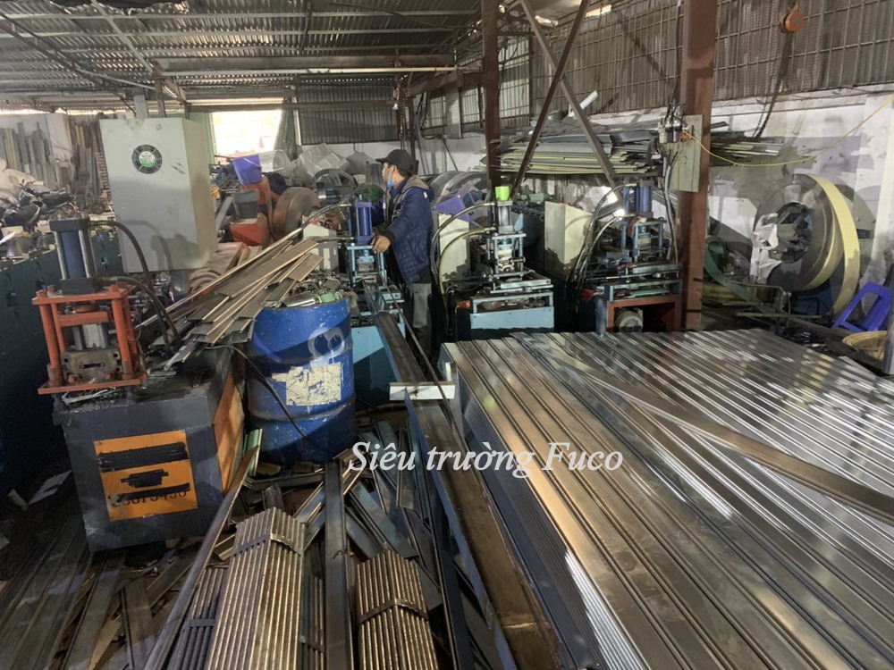 Cửa cuốn siêu trường nhà xưởng tại Ninh Bình, cửa cuốn nhà công nghiệp