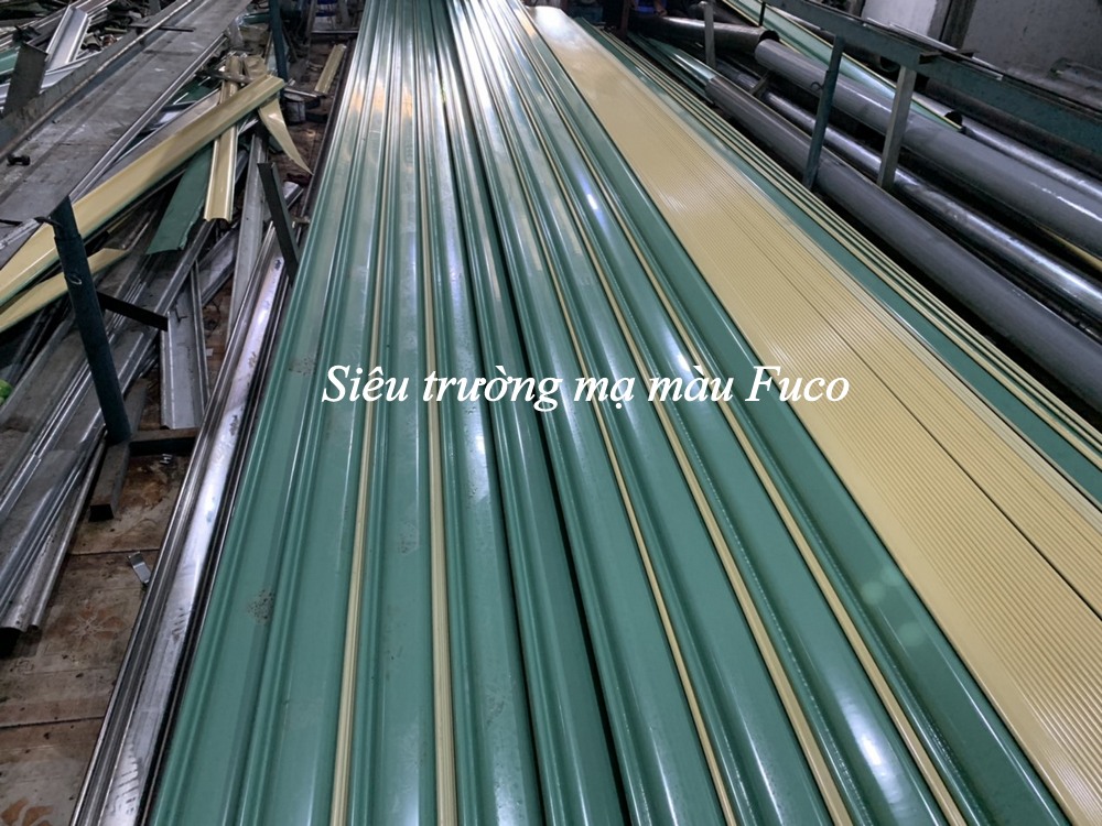 Cửa cuốn siêu trường thép mạ màu, cửa cuốn nhà công nghiệp