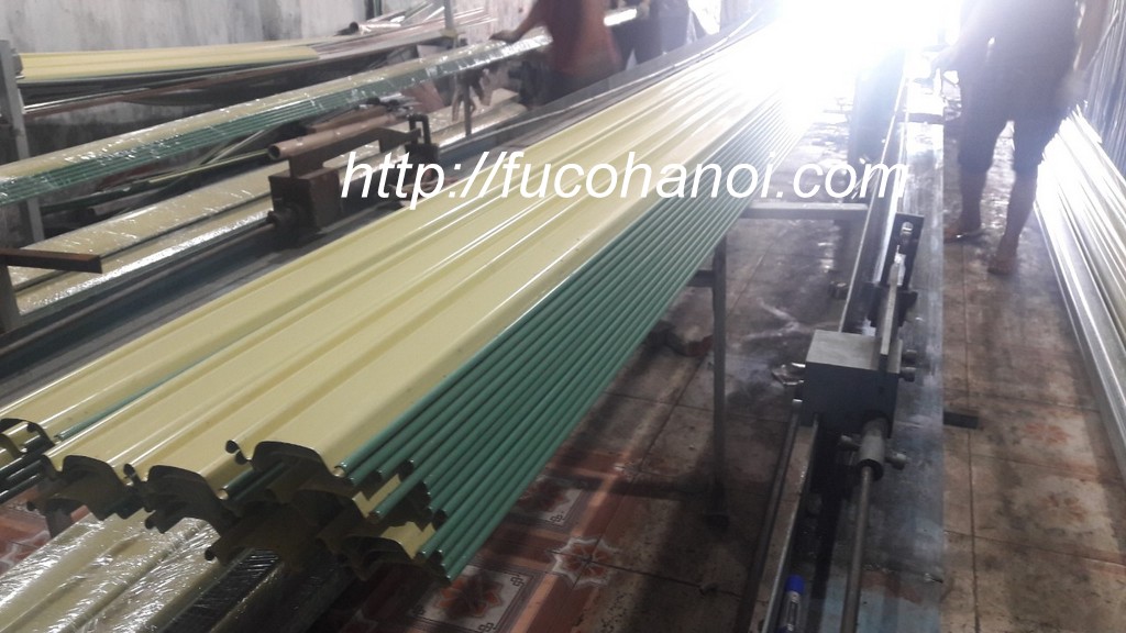 Cửa cuốn siêu trường thép mạ màu, cửa cuốn nhà xưởng