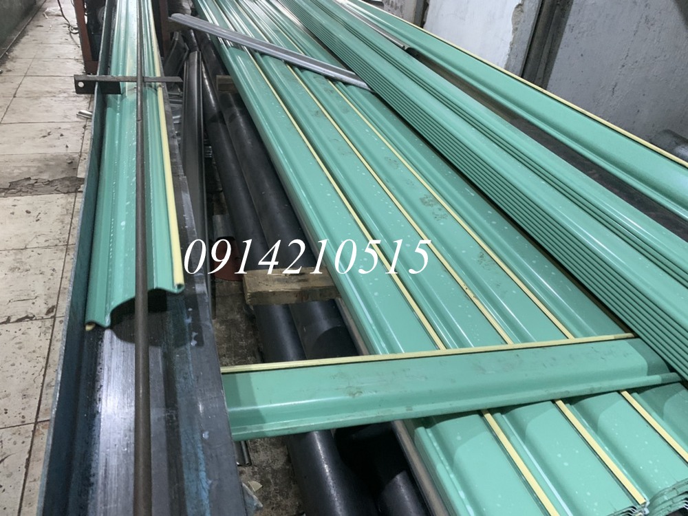 Cửa cuốn siêu trường thép mạ màu dầy 1.3ly, cua cuon sieu truong thep ma mau