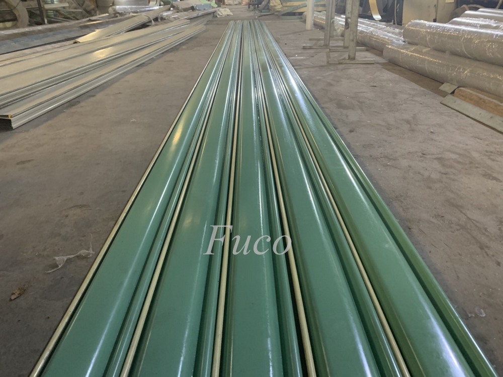 Cửa cuốn siêu trường thép mạ màu cho nhà xưởng