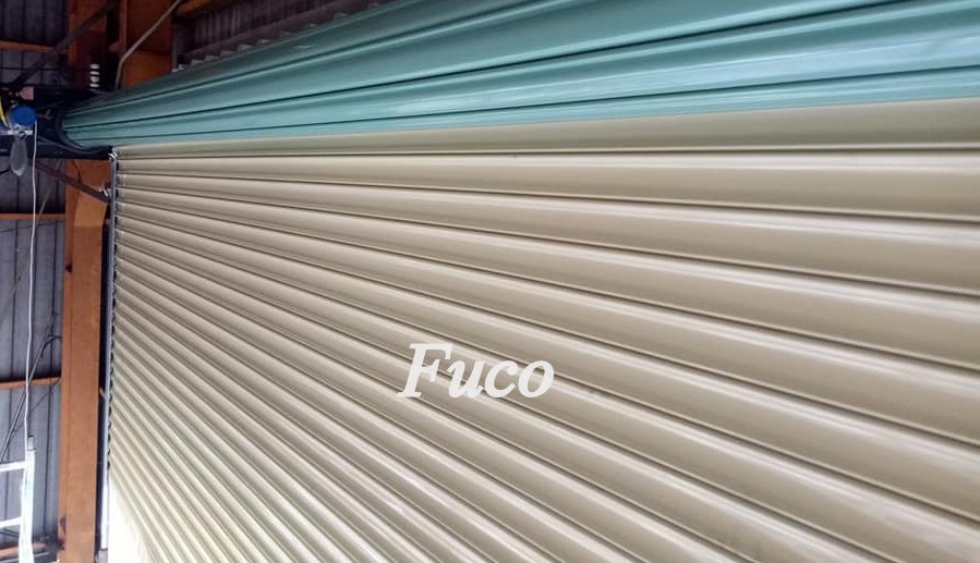 Cửa cuốn siêu trường thép mạ màu, cửa cuốn nhà xưởng