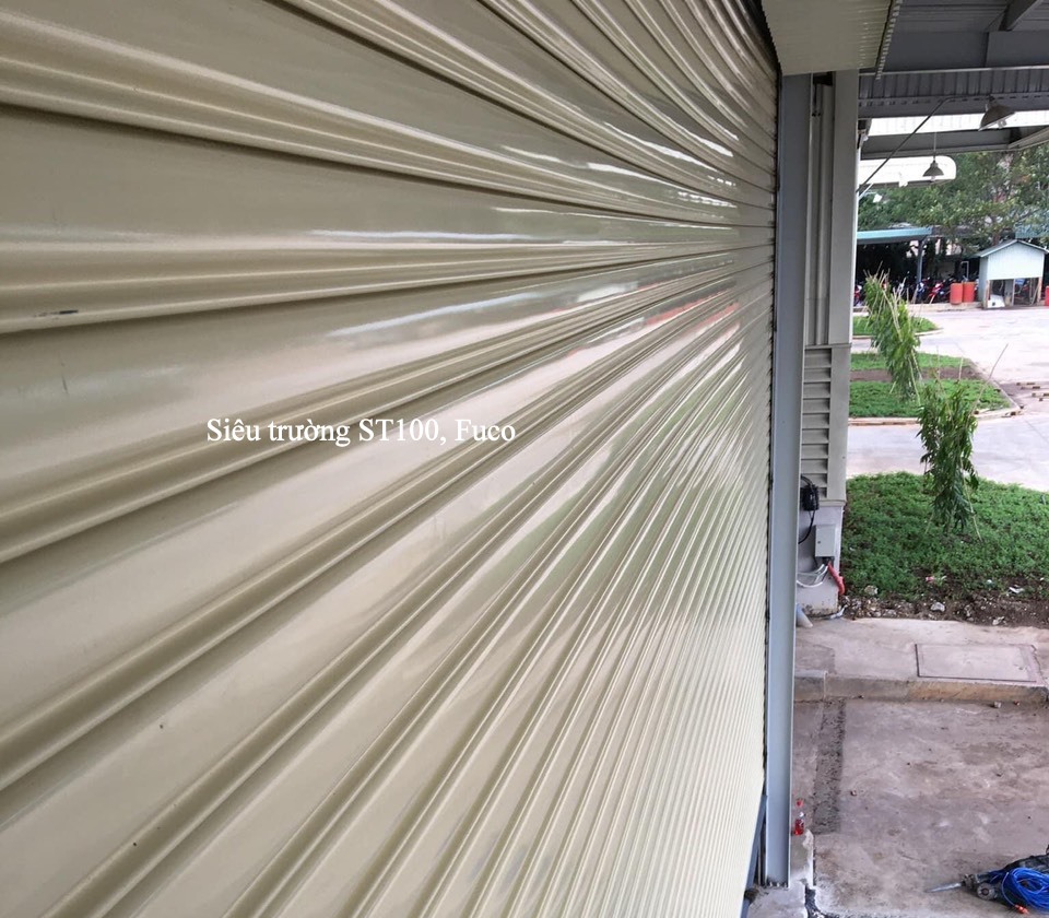 cửa cuốn thép mạ màu