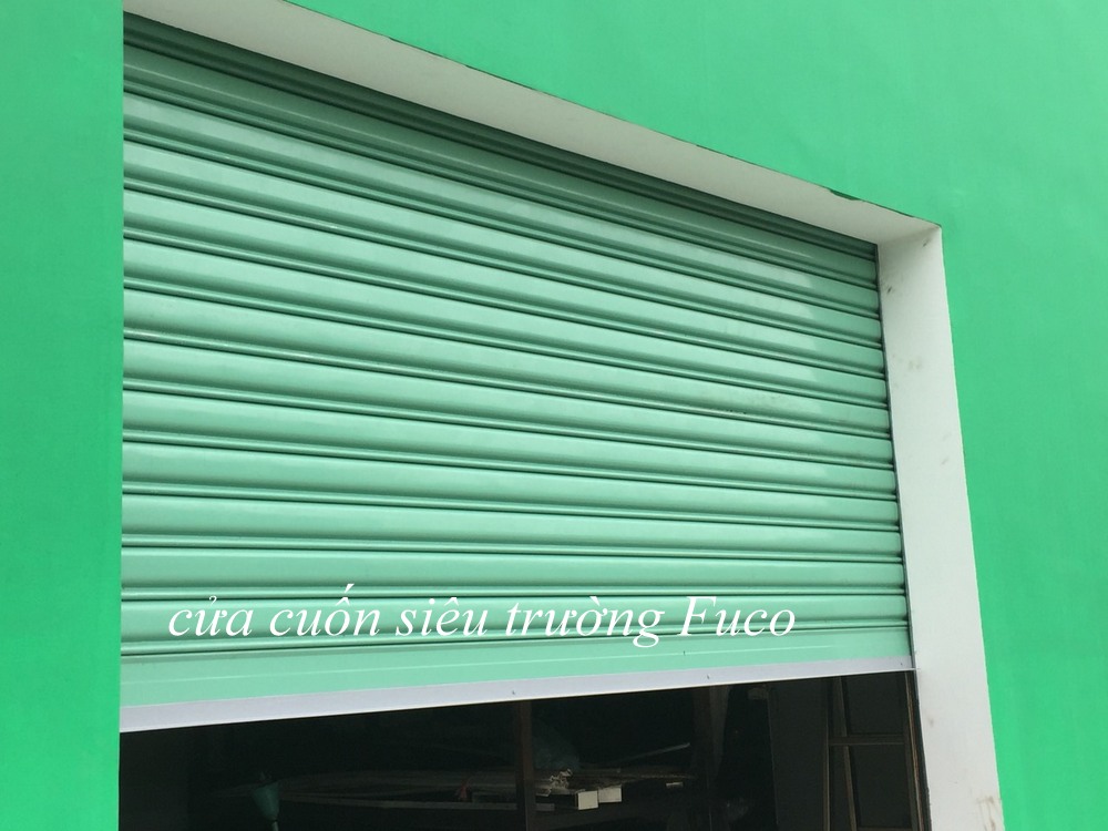 cửa cuốn thép mạ màu