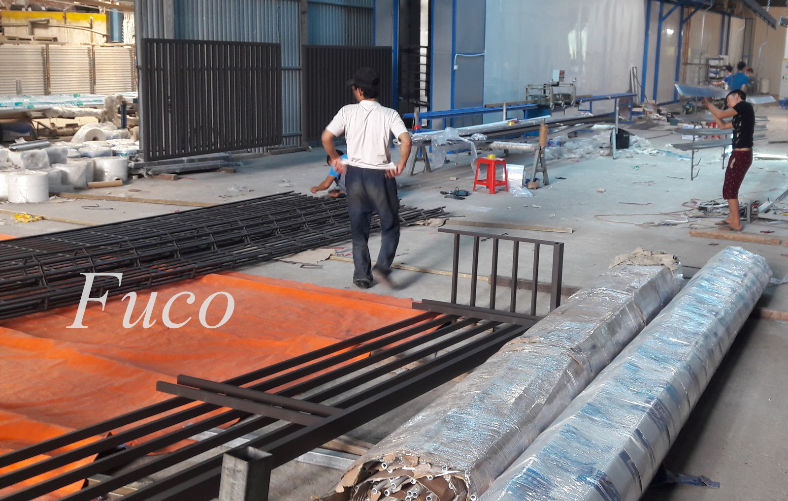 Báo giá cửa cuốn song ngang, Song Ngang nguyên liệu