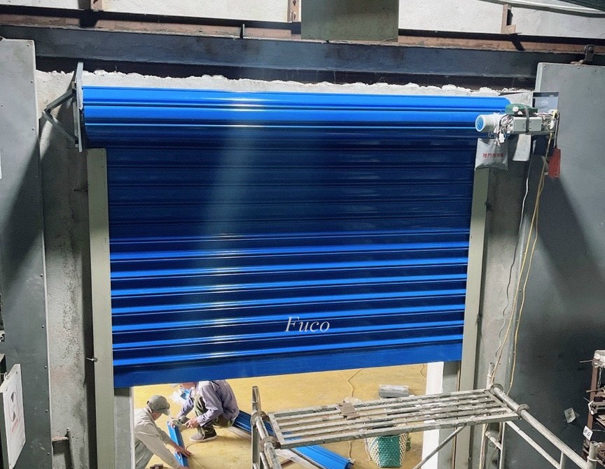 Giá thay lá cửa cuốn thép, Báo giá cửa cuốn siêu trường nhà xưởng