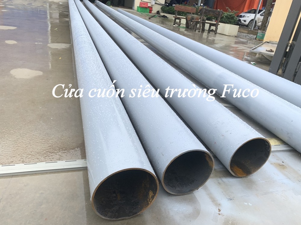 Cửa cuốn thép siêu trường ST100 với thân cửa vững chắc