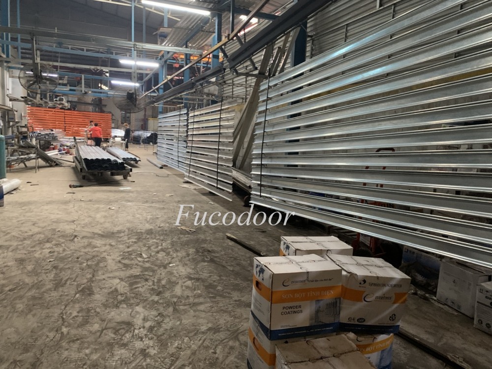 Cửa cuốn đài loan, cửa cuốn nhà xưởng, cửa cuốn thép mạ