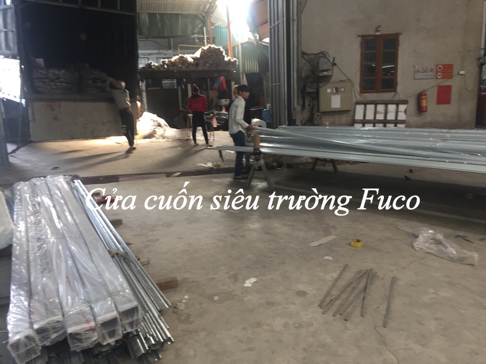 Cửa cuốn khe thoáng siêu trường