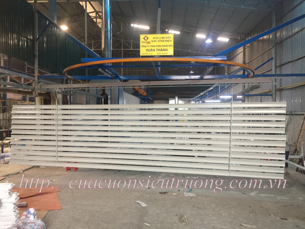 Lắp Đặt Cửa Cuốn Siêu Trường
