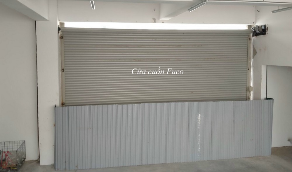 Cửa cuốn siêu trường sơn tĩnh điện dầy