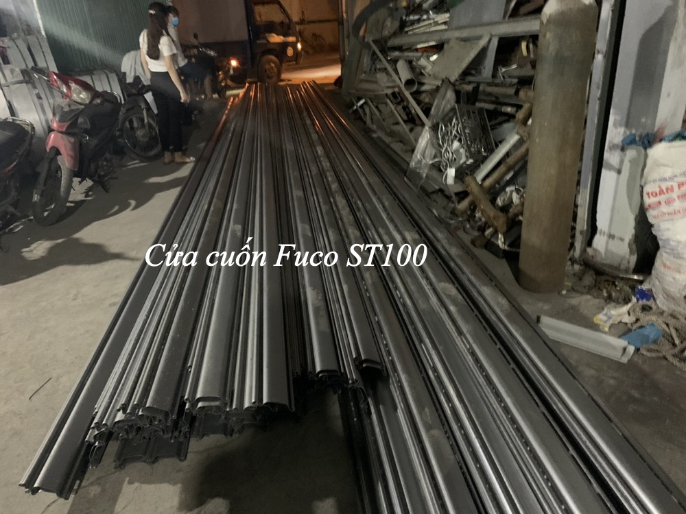 Cửa cuốn siêu trường sơn tĩnh điện 1.6mm