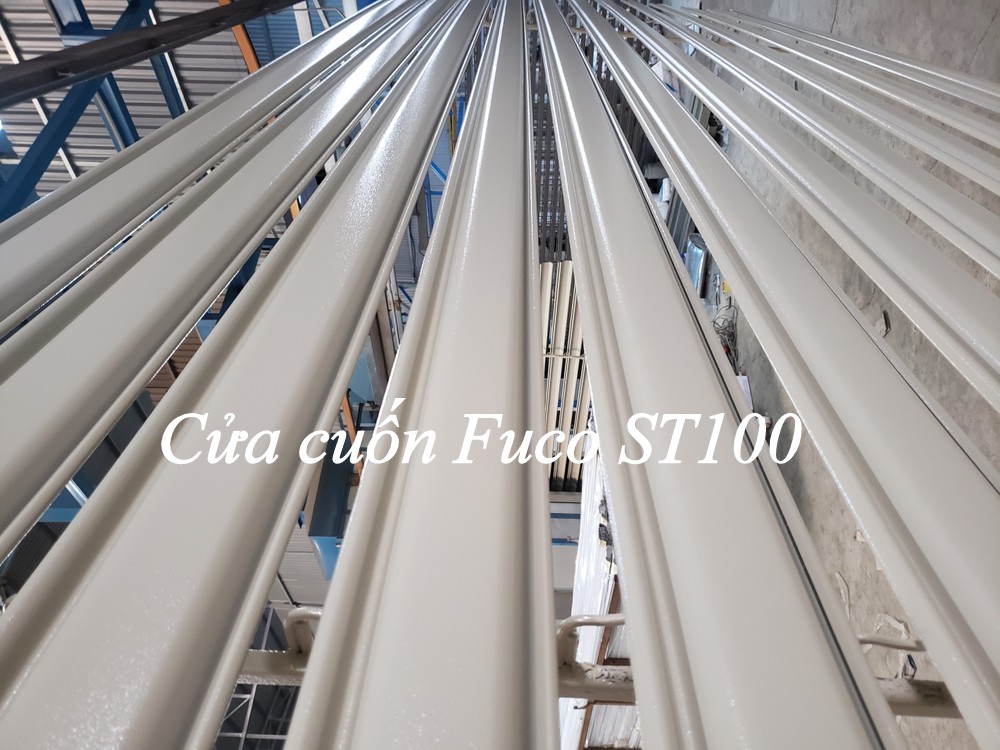 Cửa cuốn siêu trường sơn tĩnh điện 1.6mm