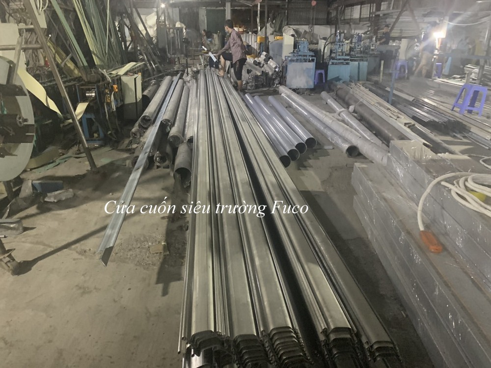 Báo giá cửa cuốn nhà xưởng, cửa cuốn siêu trường giá tốt 