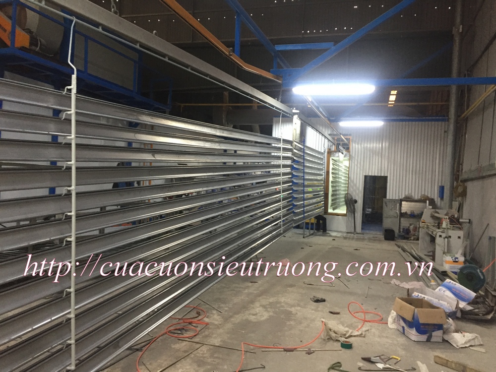 Cửa cuốn thép, Cửa cuốn Siêu Trường, cửa cuốn nhà xưởng