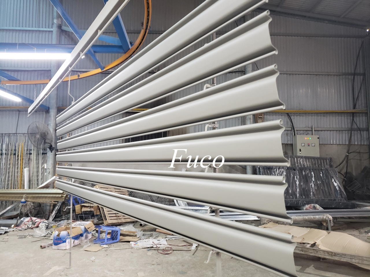 Cửa cuốn siêu trường sơn tĩnh điện dầy 1.5ly