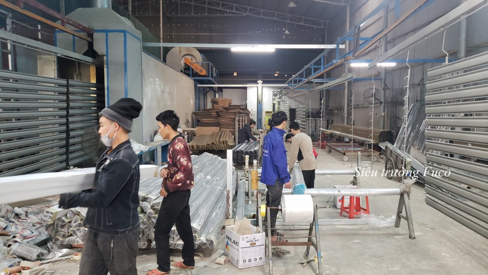 Cửa cuốn nhà xưởng, cửa cuốn siêu trường, cửa cuốn thép