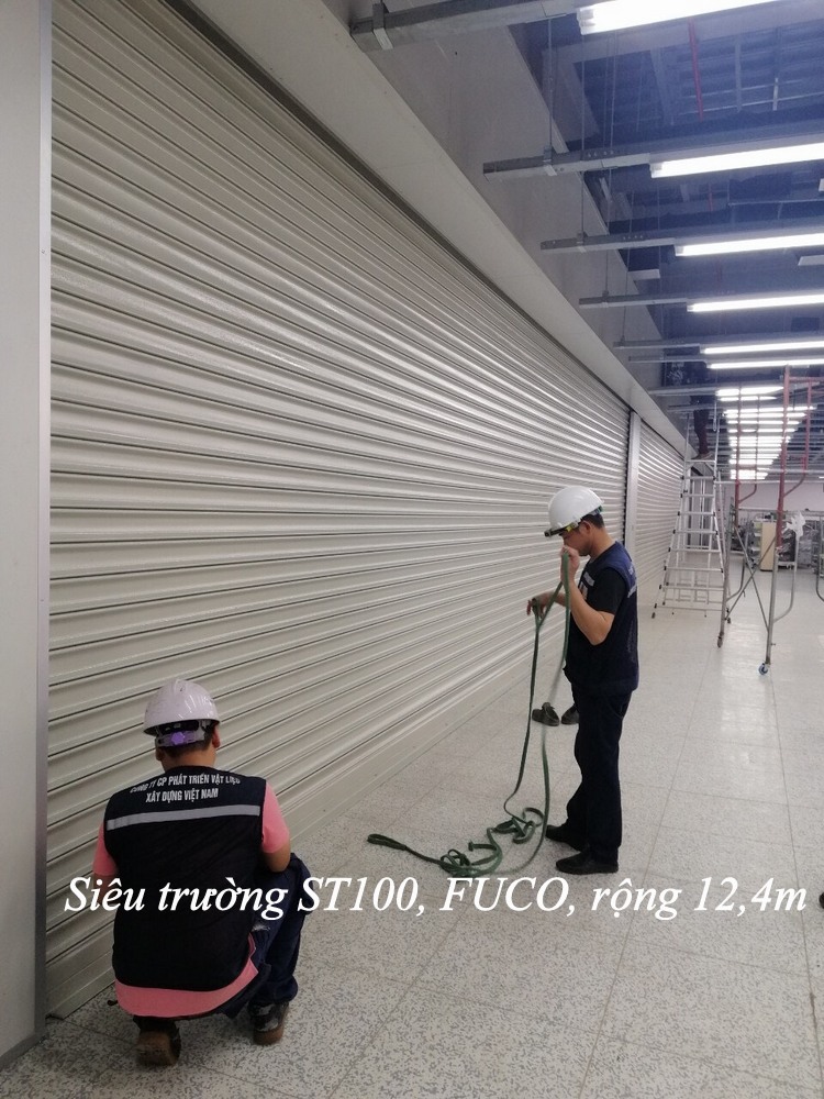 Chiều rộng tối đa của cửa cuốn, cửa cuốn rộng nhất