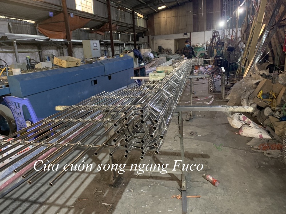 Cửa cuốn khớp thoáng Inox