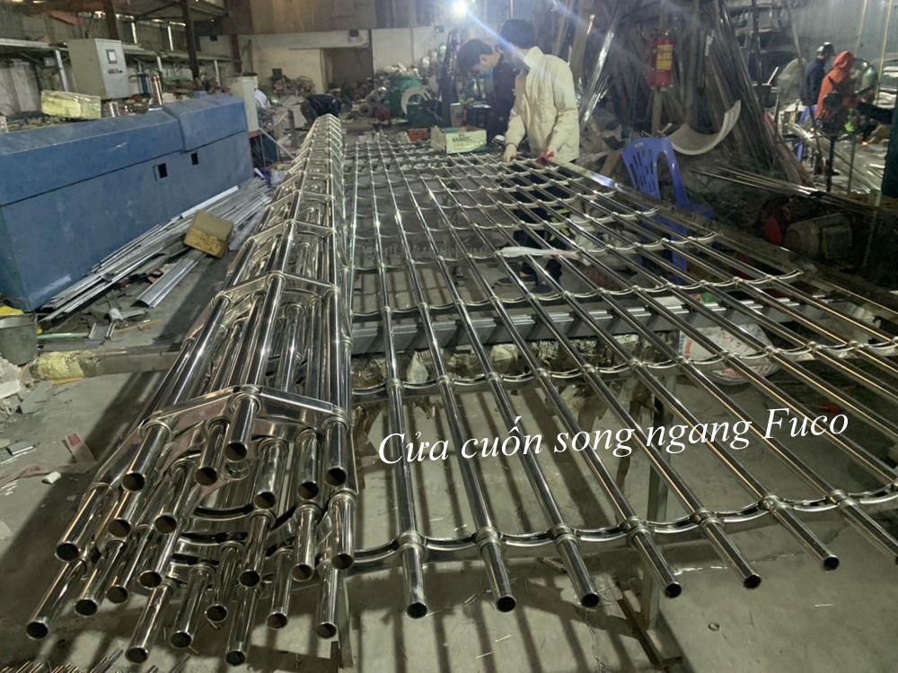 Cửa cuốn khớp thoáng Inox