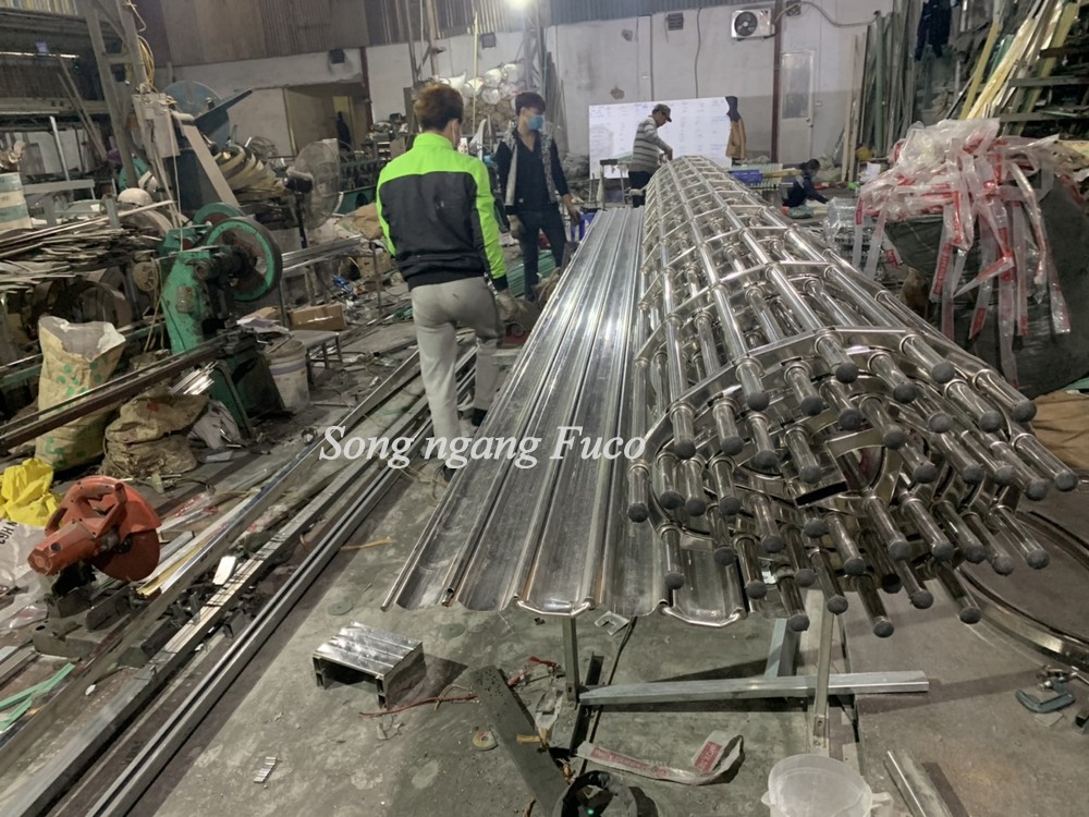 Cửa cuốn khớp thoáng Inox