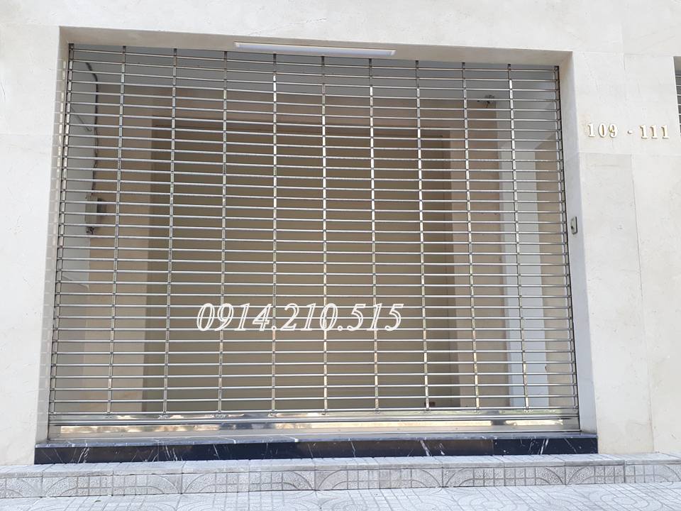 Giá cửa cuốn song ngang inox
