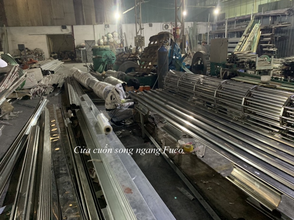  Báo Giá Cửa Cuốn Song Ngang Inox