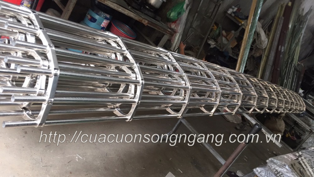 cửa cuốn song ngang aeon mall